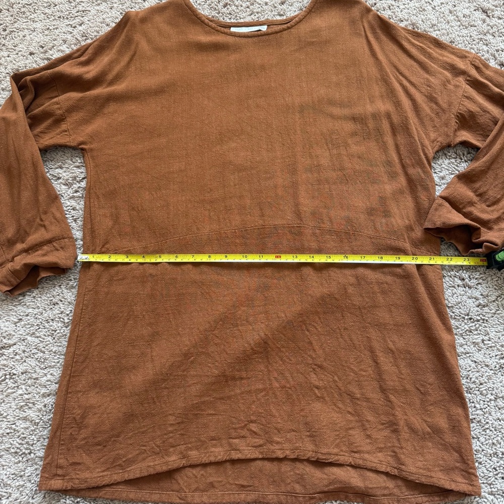 Cotton Dylan Tunic in Sienna - Picture 8 of 10